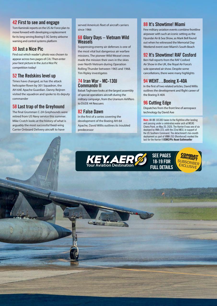 Combat Aircraft Journal Preview Pages