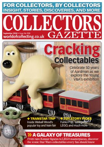 Collectors Gazette issue September 2026