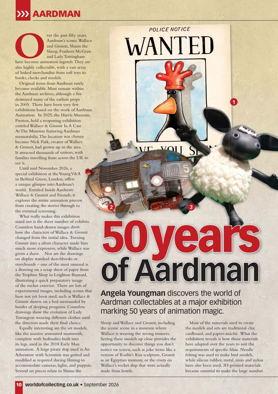 Collectors Gazette Preview Pages