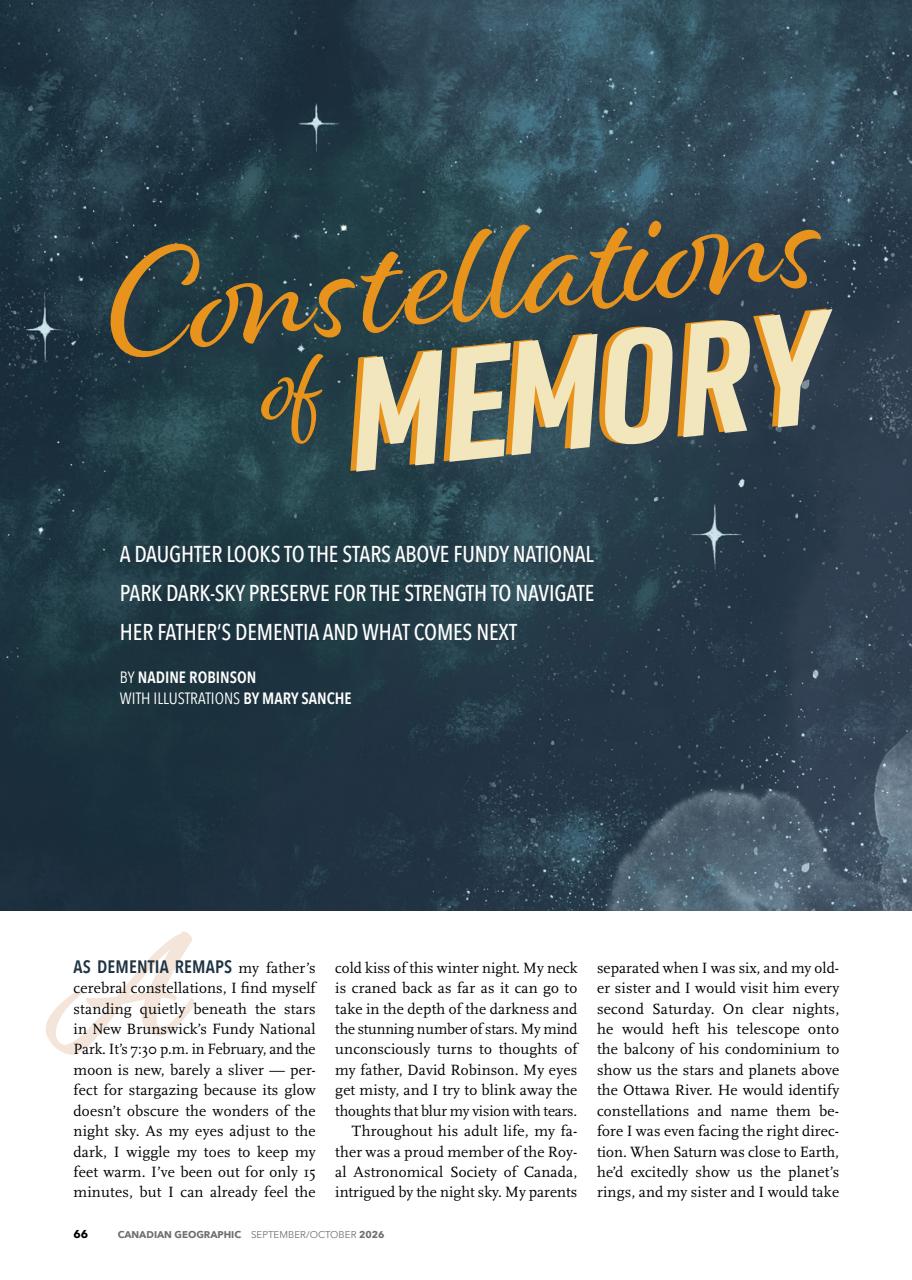 Canadian Geographic Preview Pages