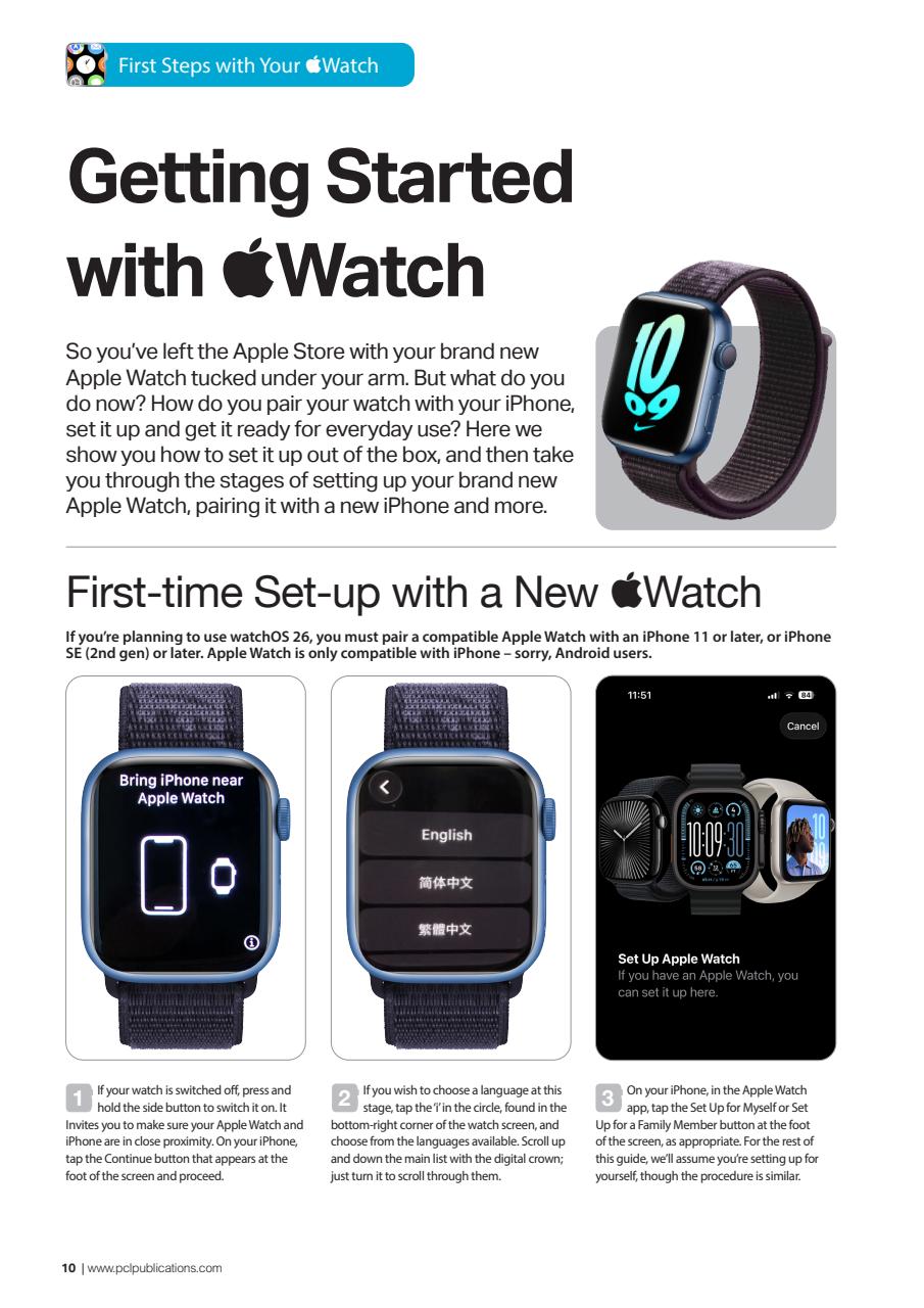 Apple Watch The Complete Manual Preview Pages