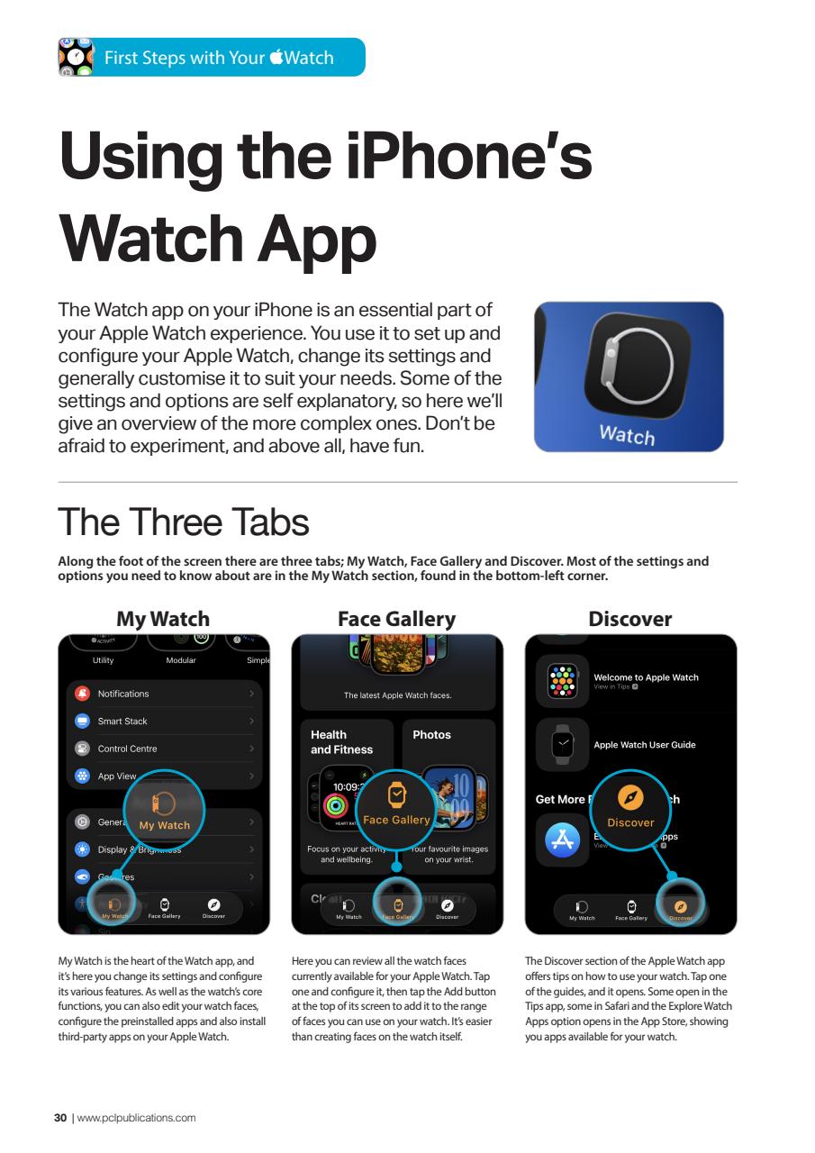 Apple Watch The Complete Manual Preview Pages