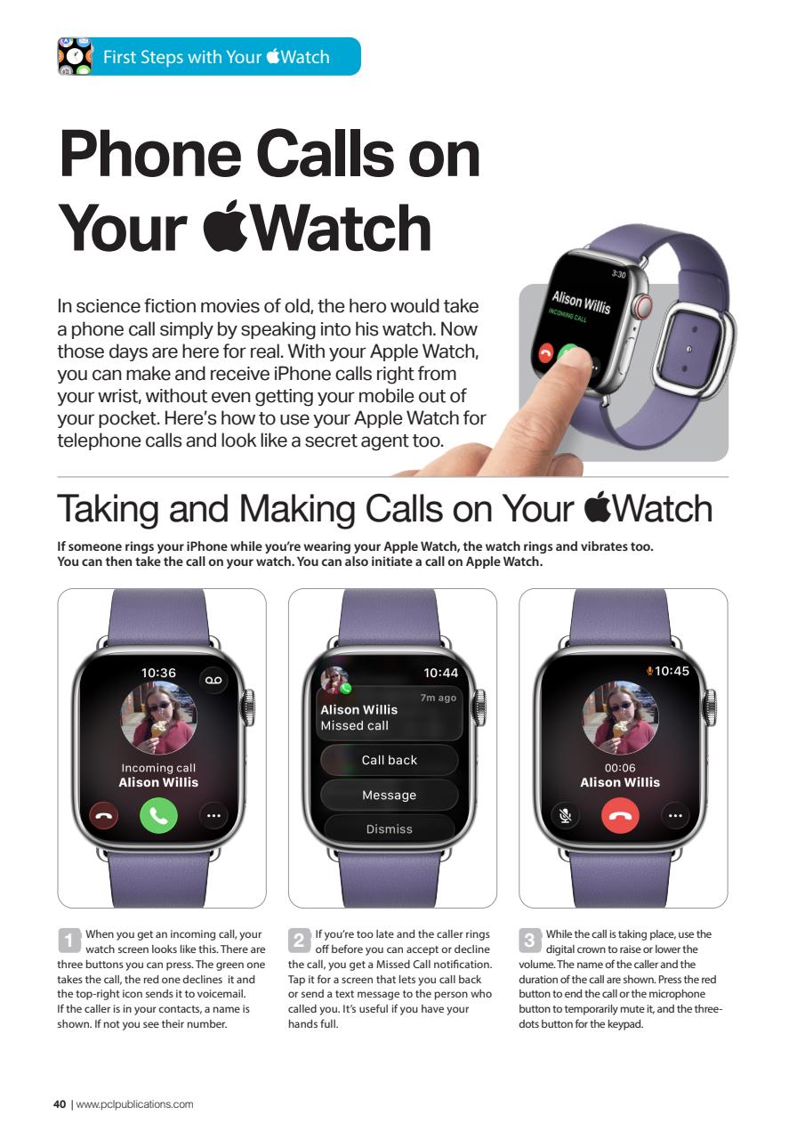 Apple Watch The Complete Manual Preview Pages