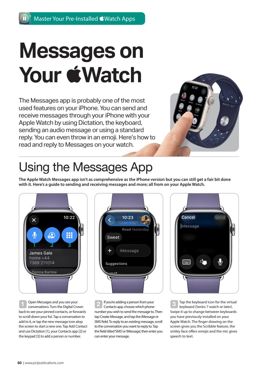 Apple Watch The Complete Manual Preview Pages