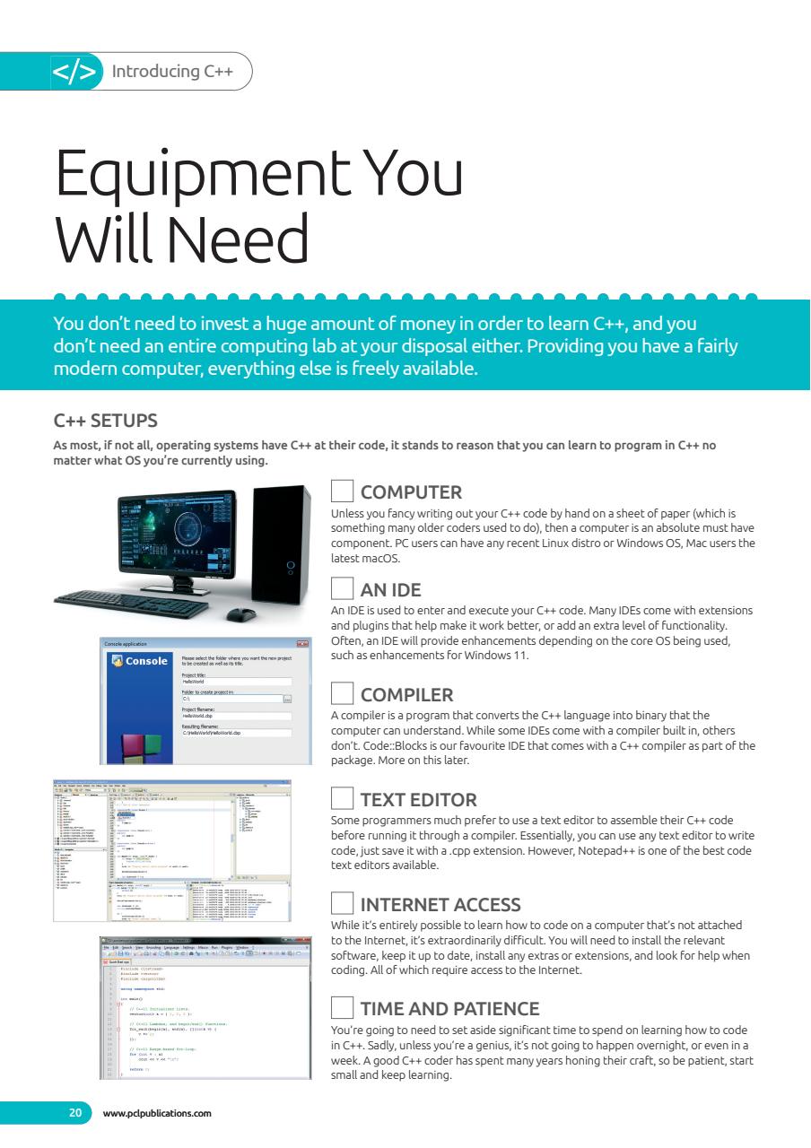 Coding & Programming The Complete Manual Preview Pages
