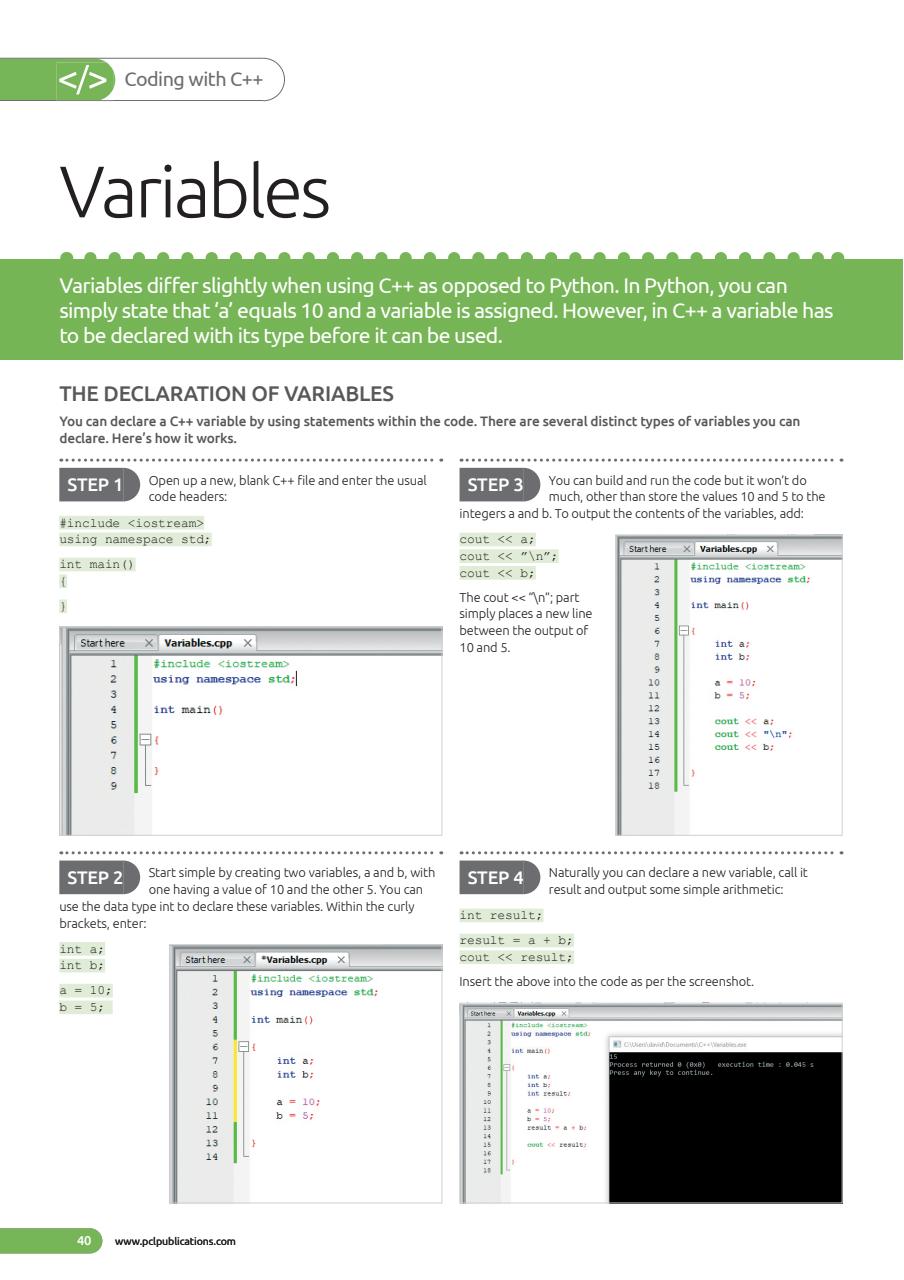 Coding & Programming The Complete Manual Preview Pages