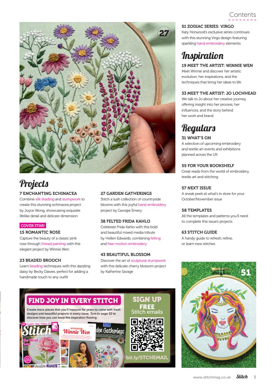 Stitch magazine Preview Pages