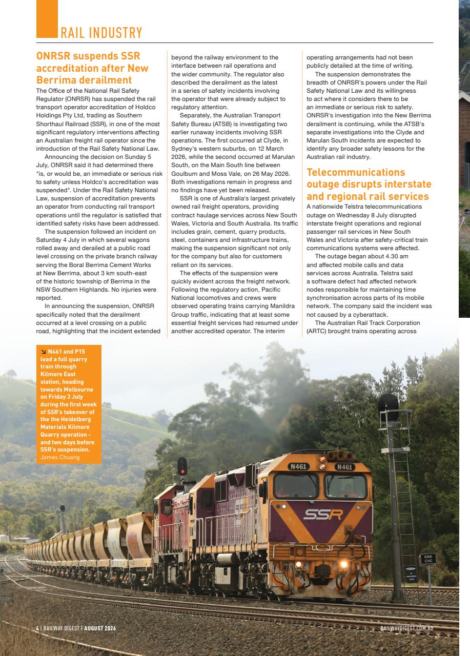 Railway Digest Preview Pages