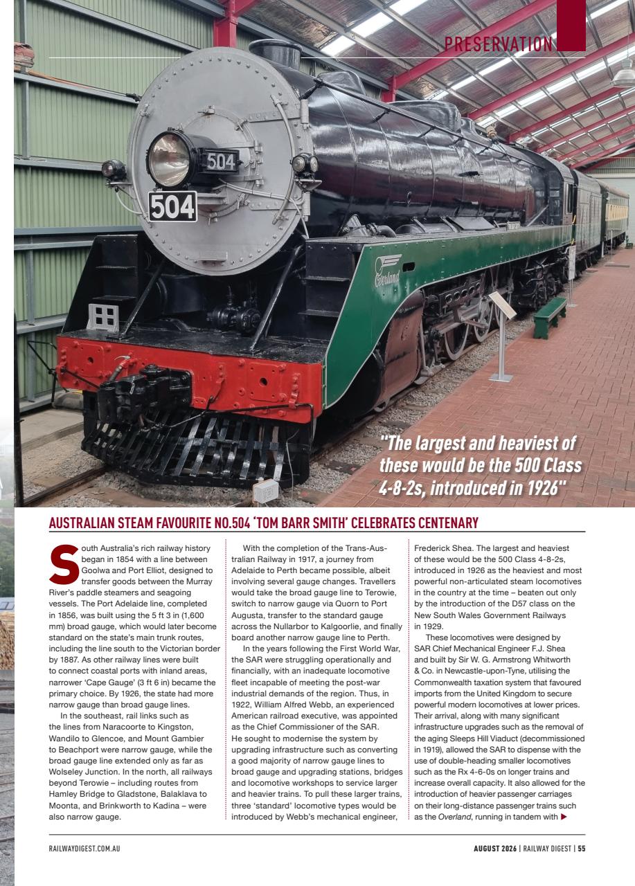 Railway Digest Preview Pages