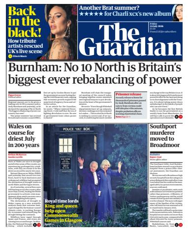 The Guardian Newspaper issue Friday, 24 July 2026