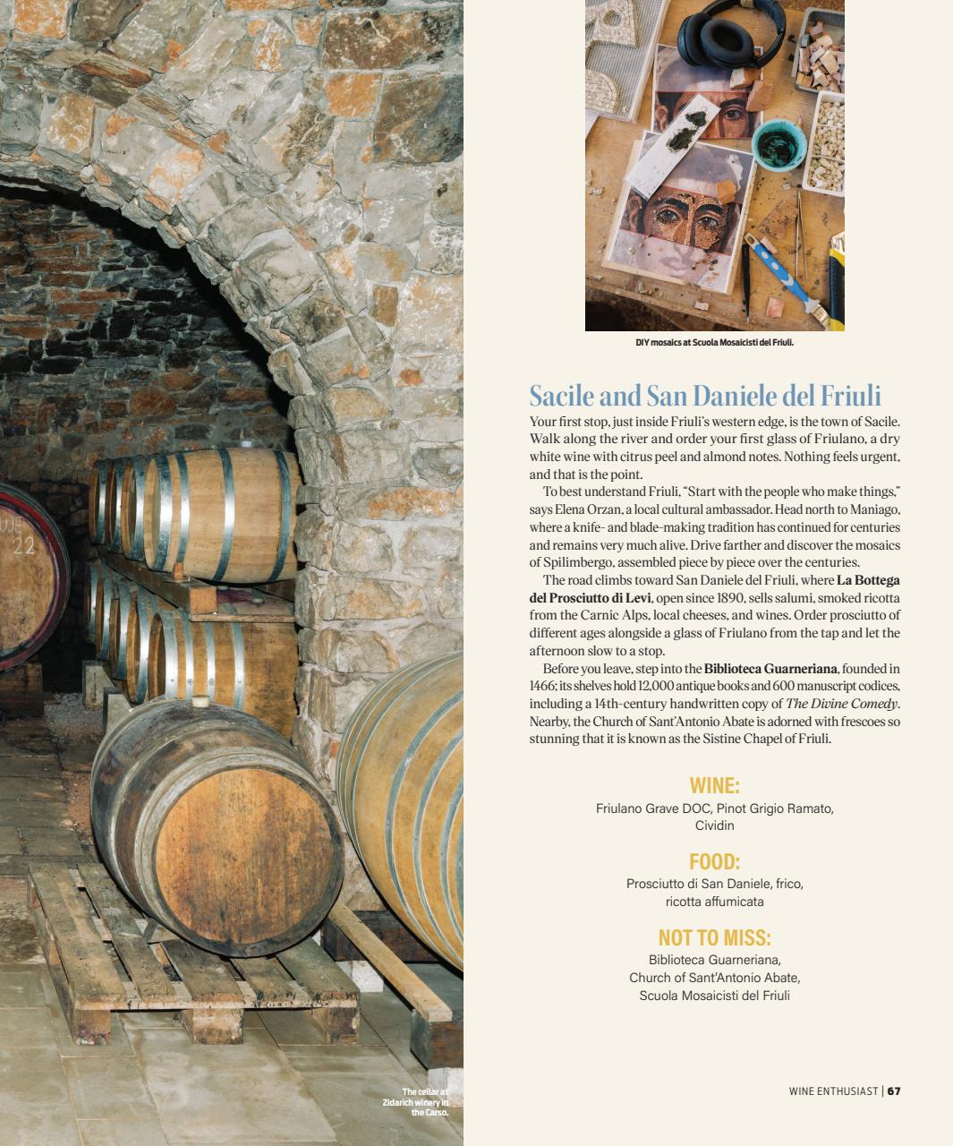 Wine Enthusiast Preview Pages
