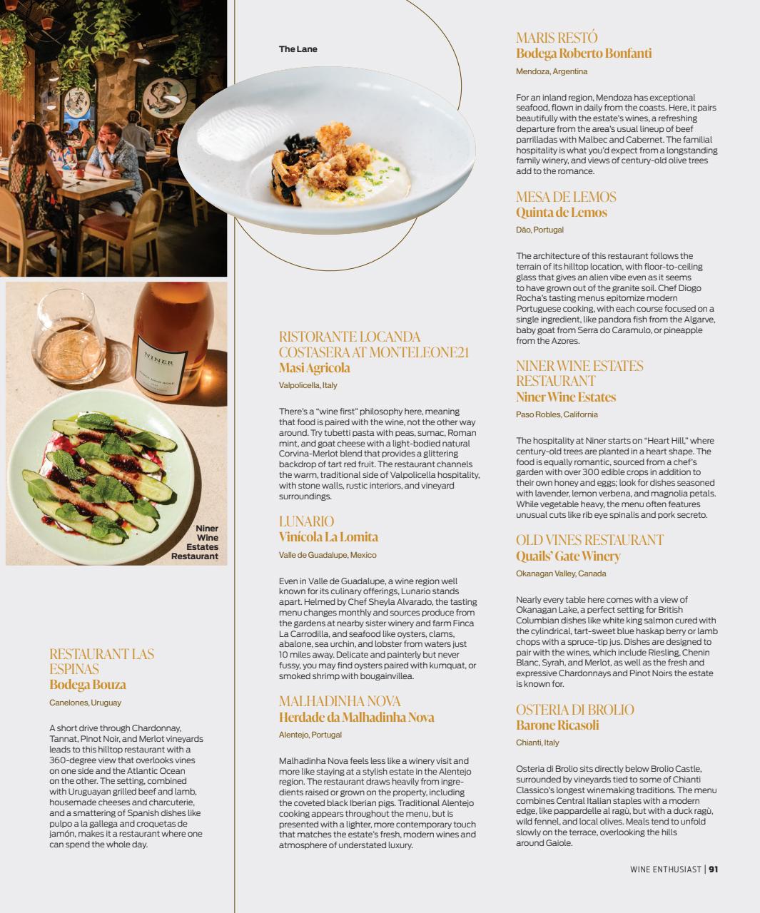 Wine Enthusiast Preview Pages