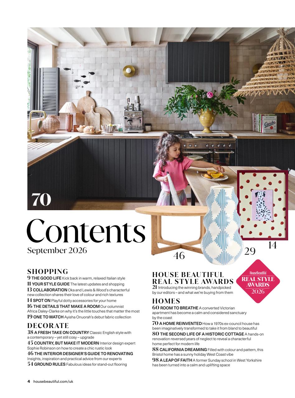 House Beautiful Preview Pages