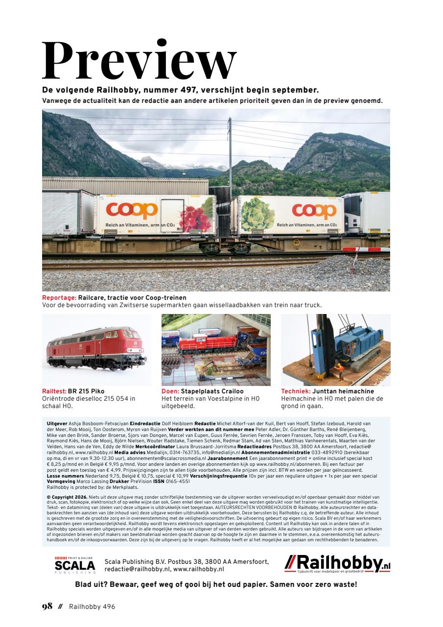 Railhobby Preview Pages