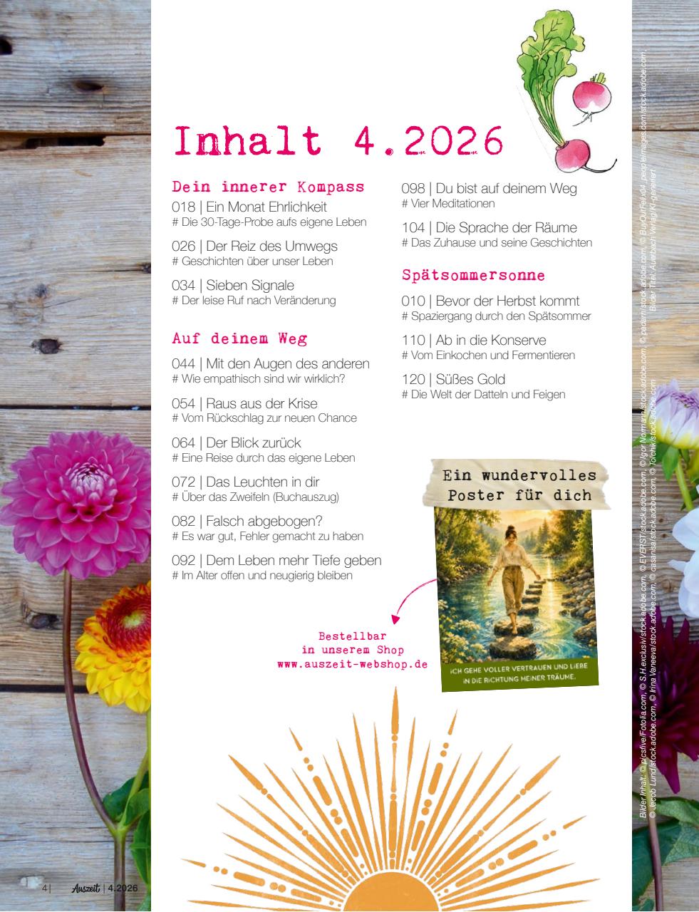 Auszeit Preview Pages