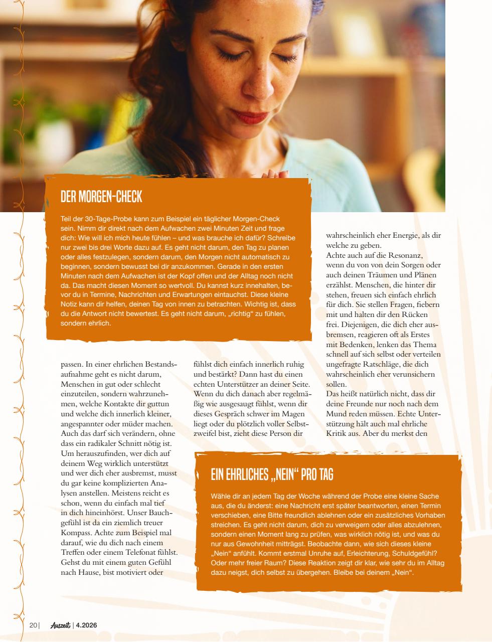 Auszeit Preview Pages