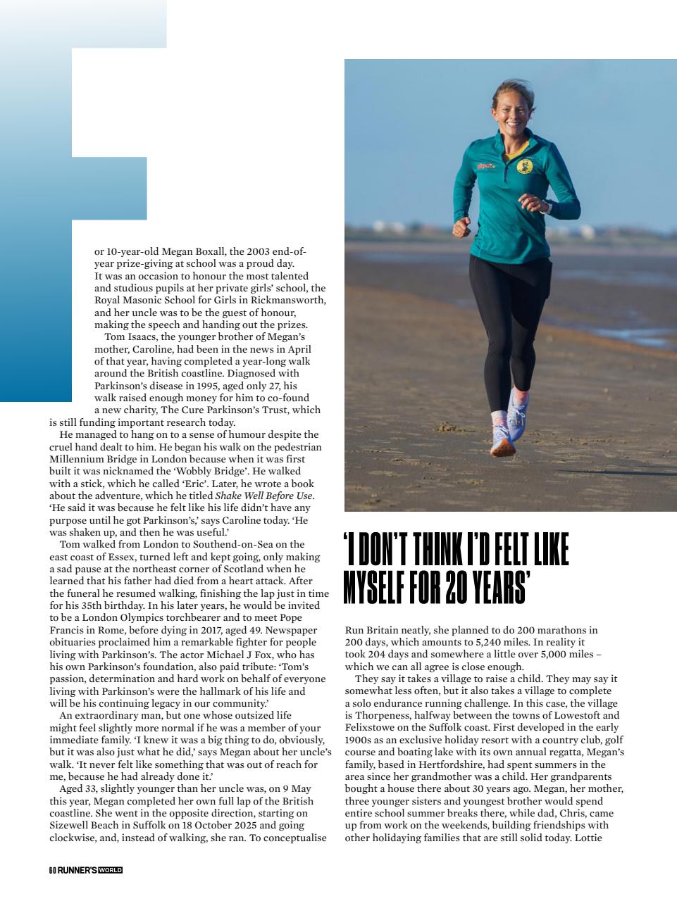 Runner's World Preview Pages