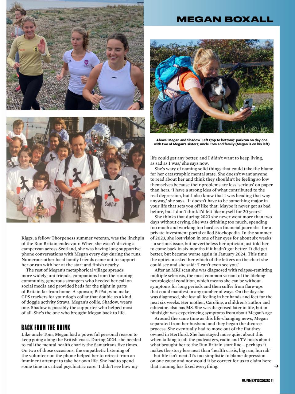 Runner's World Preview Pages
