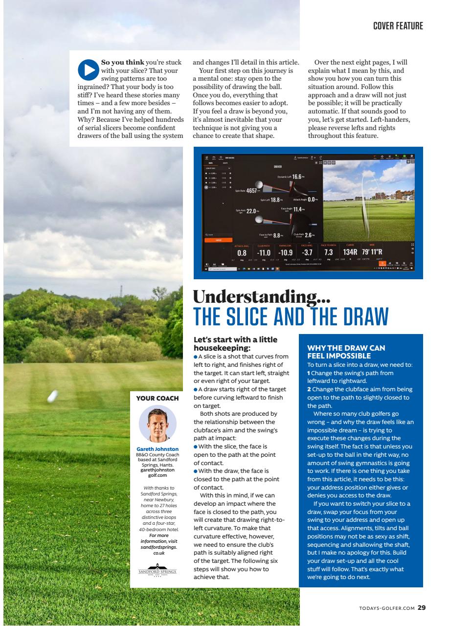 Today's Golfer Preview Pages