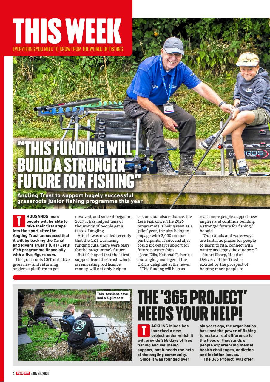 Angling Times Preview Pages