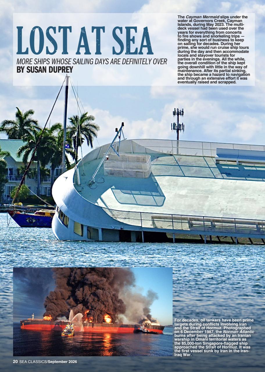 Sea Classics - Where History Sets Sail Preview Pages