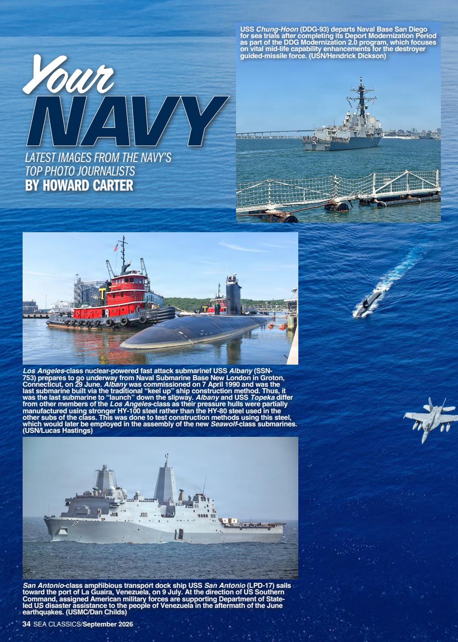 Sea Classics - Where History Sets Sail Preview Pages