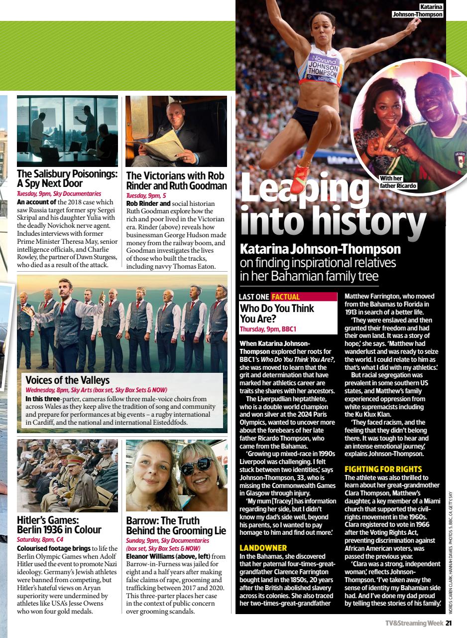 TV & Satellite Week Preview Pages