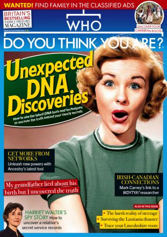 Who Do You Think You Are? issue September 2026