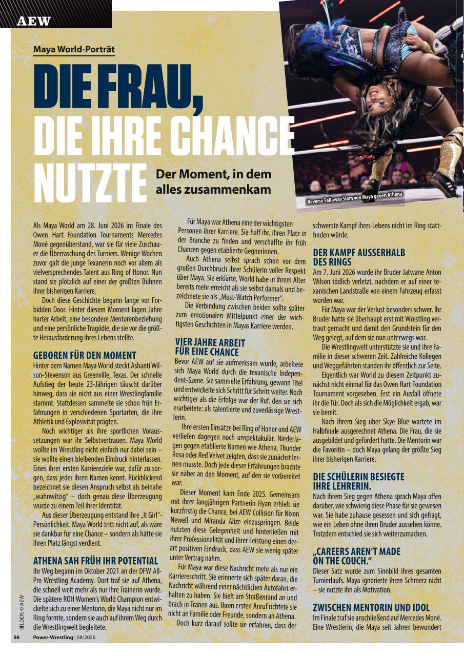 Power-Wrestling Preview Pages