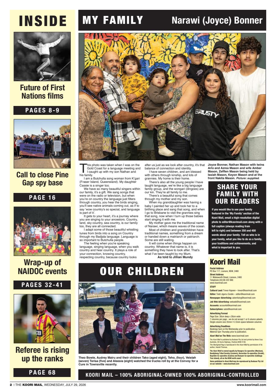 Koori Mail Preview Pages