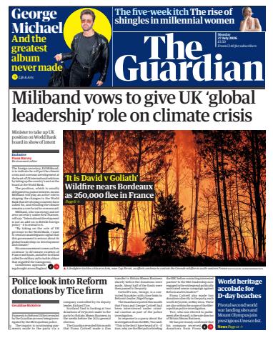 The Guardian Newspaper issue Monday, 27 July 2026