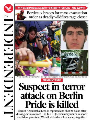 Monday, 27 July 2026 issue Monday, 27 July 2026