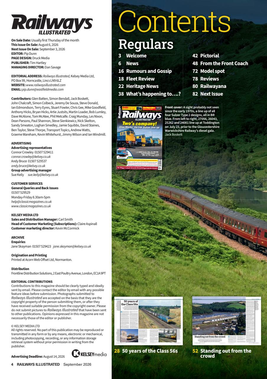 Railways Illustrated Preview Pages