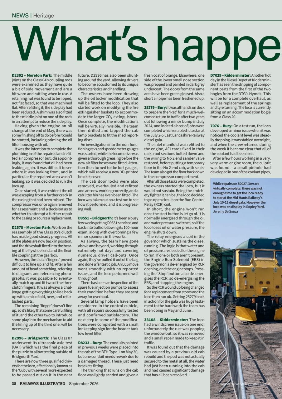 Railways Illustrated Preview Pages