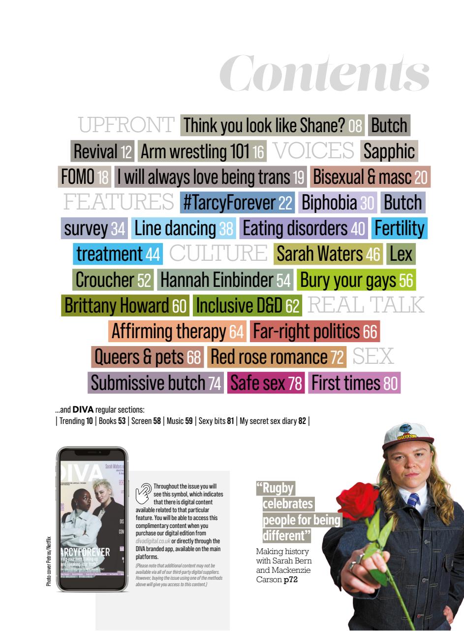 DIVA Magazine Preview Pages