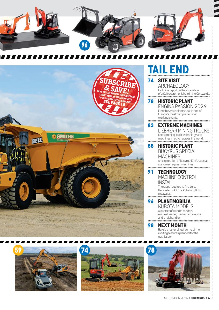 Earthmovers Preview Pages