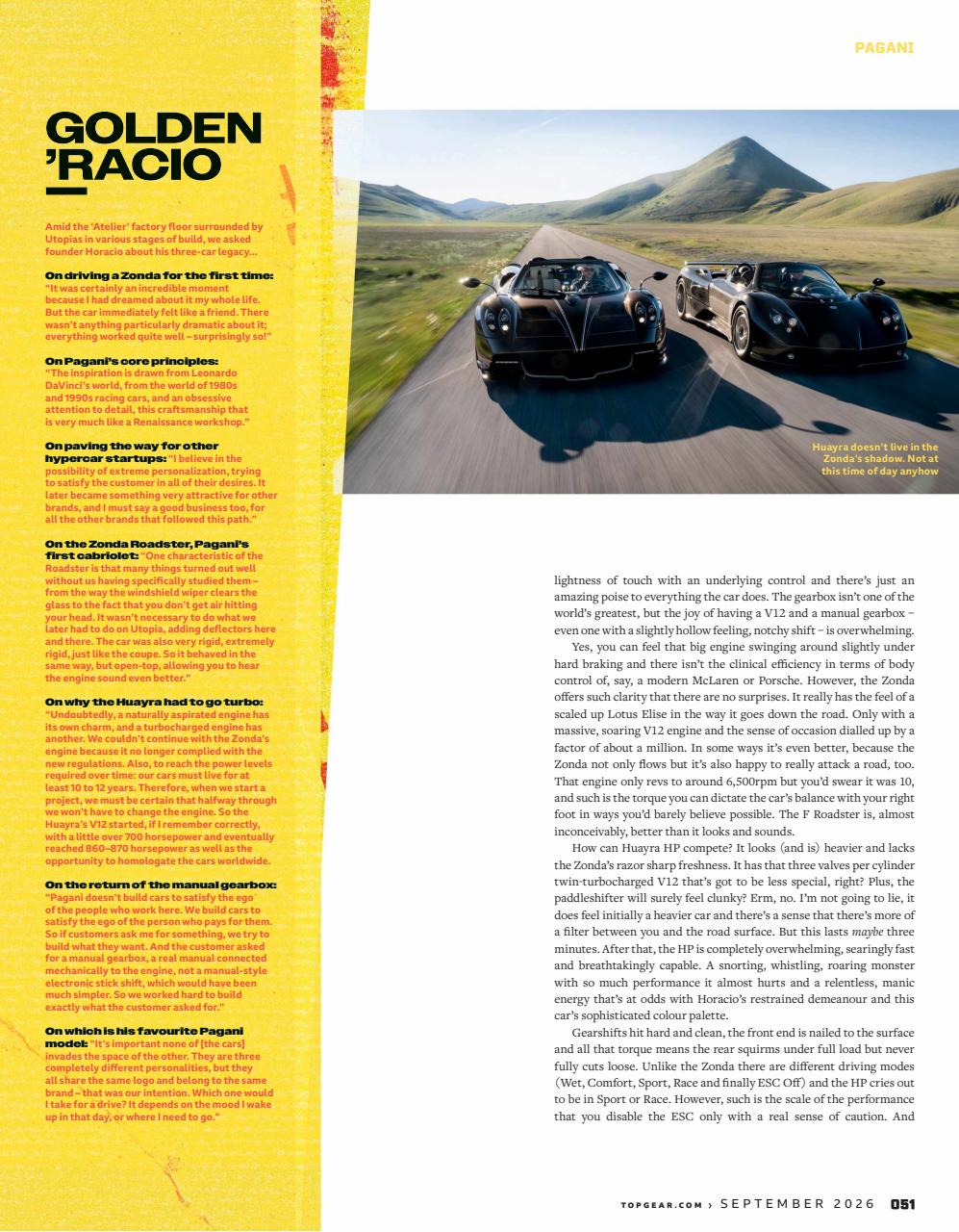 BBC Top Gear Magazine Preview Pages