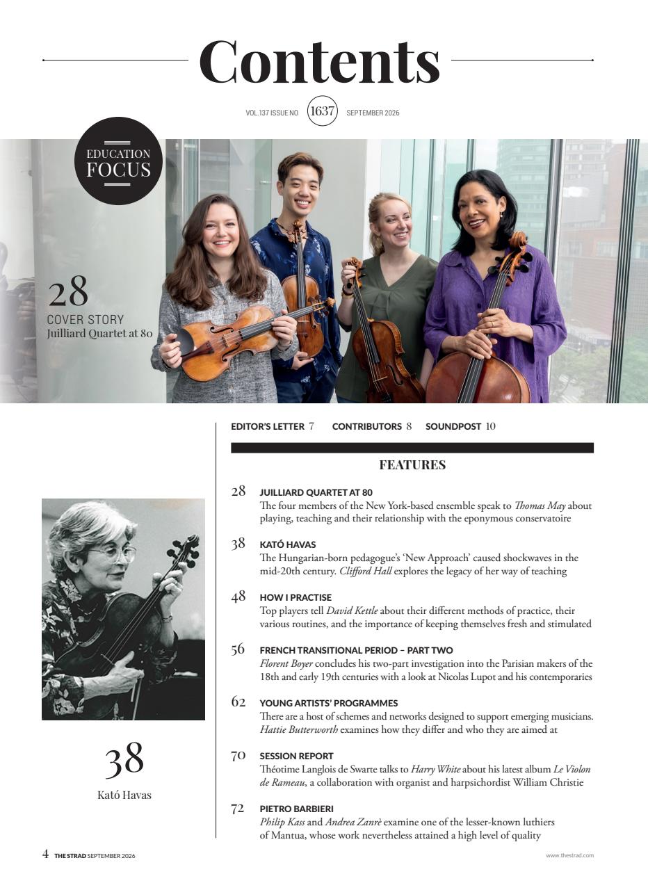 The Strad Preview Pages