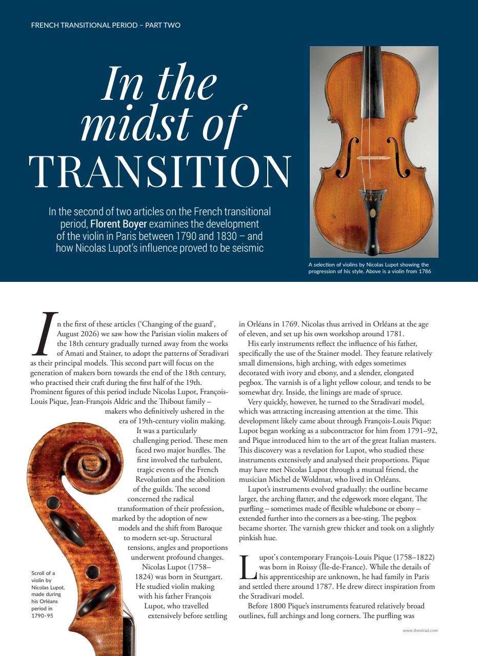 The Strad Preview Pages
