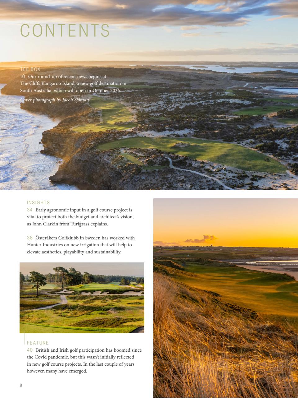 Golf Course Architecture Preview Pages