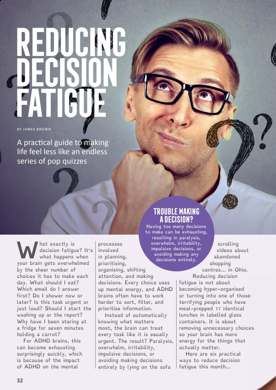 ADHD Magazine Preview Pages