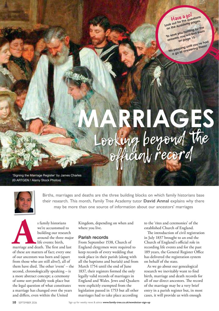 Family Tree Preview Pages