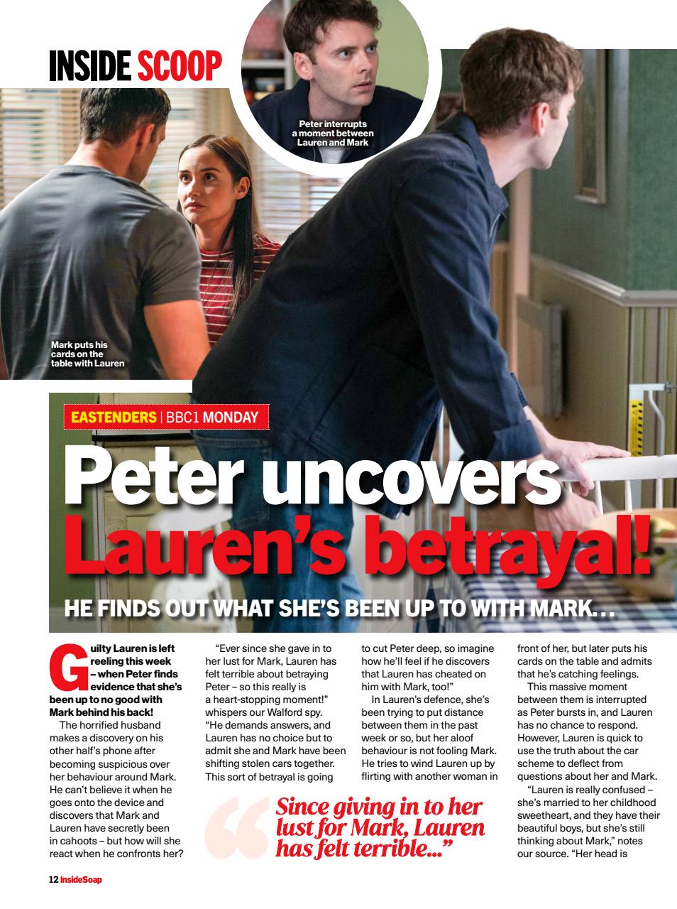 Inside Soap Preview Pages