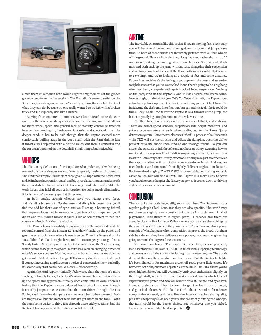 BBC Top Gear Magazine Preview Pages