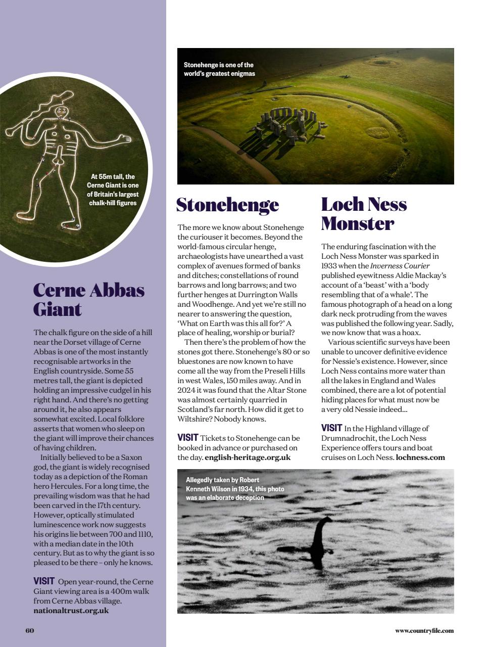 BBC Countryfile Magazine Preview Pages