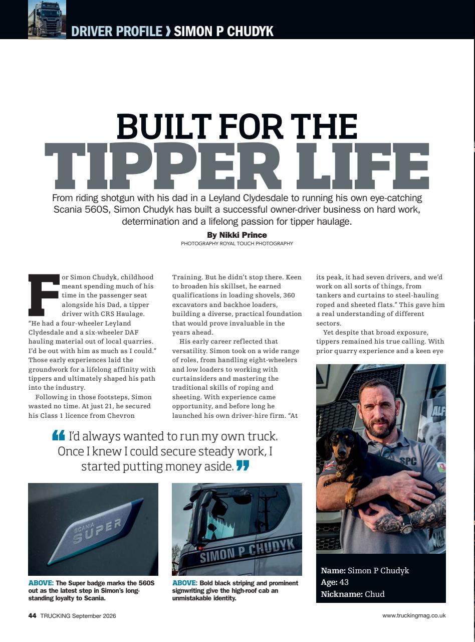 Trucking Magazine Preview Pages