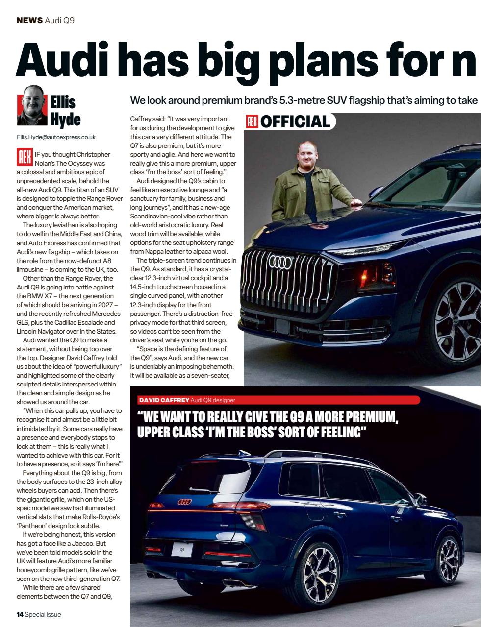 Auto Express Preview Pages