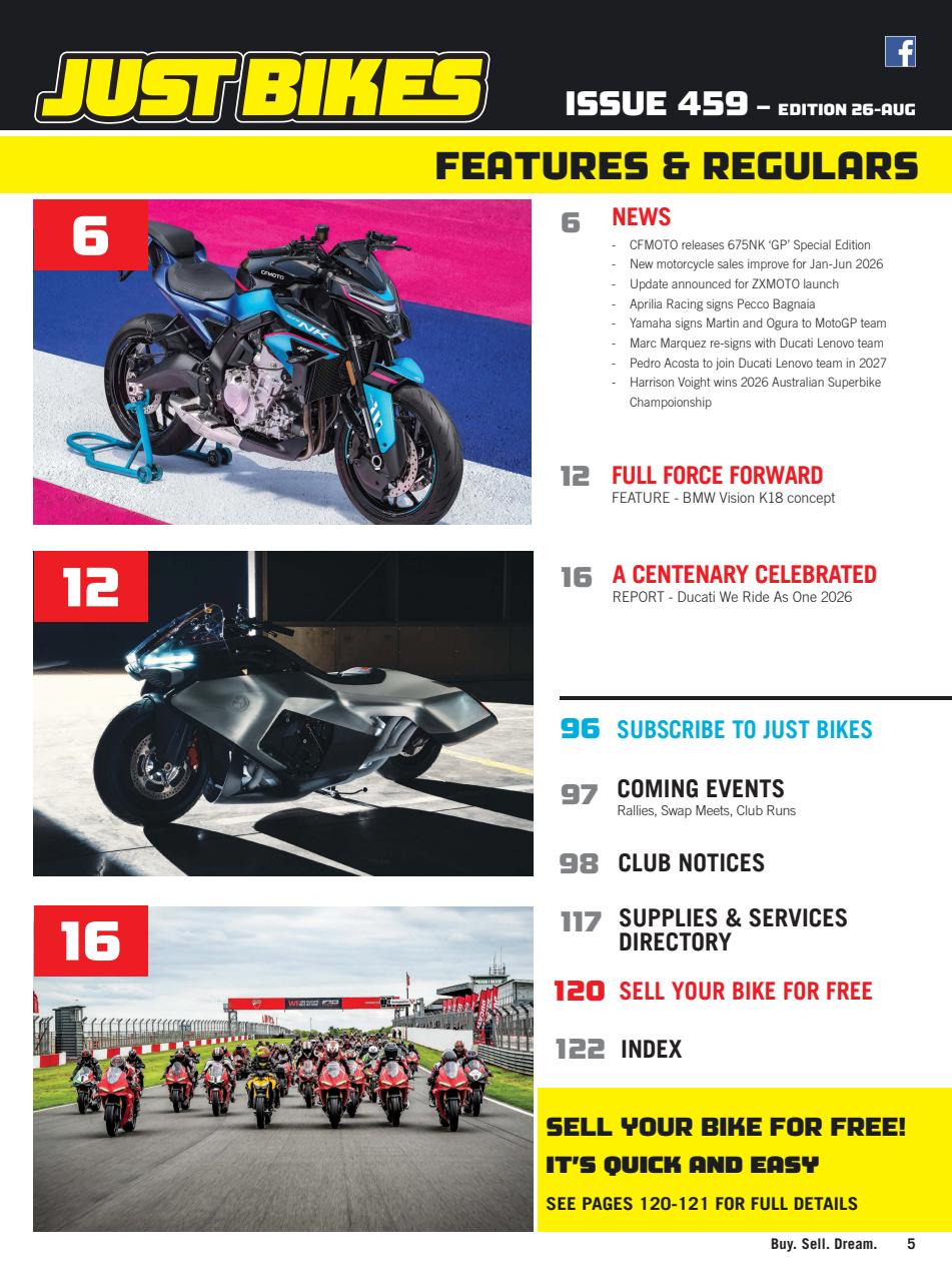 JUST BIKES Preview Pages