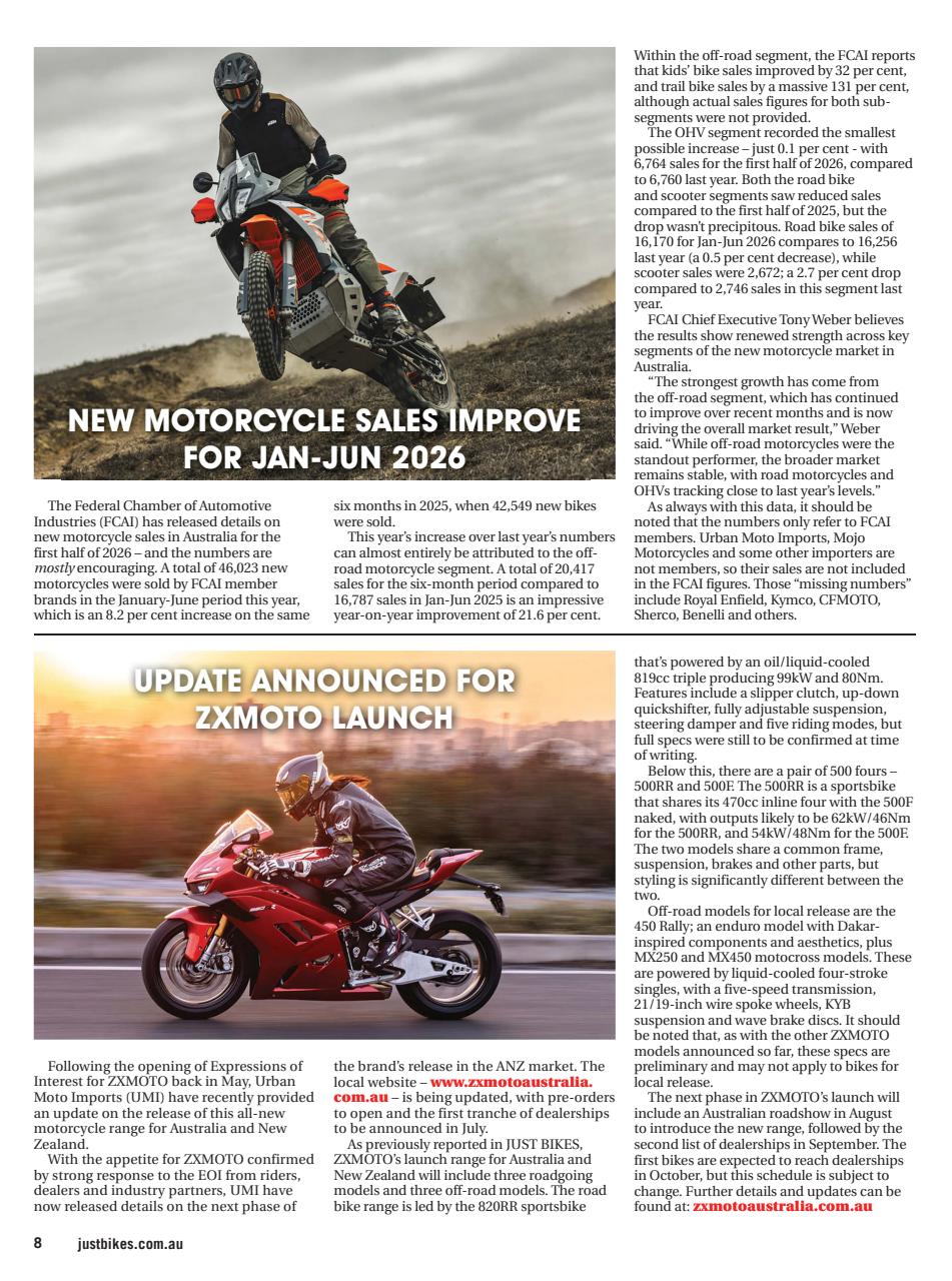 JUST BIKES Preview Pages