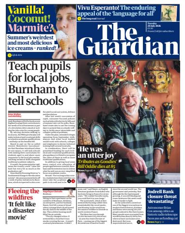 The Guardian Newspaper issue Tuesday, 28 July 2026